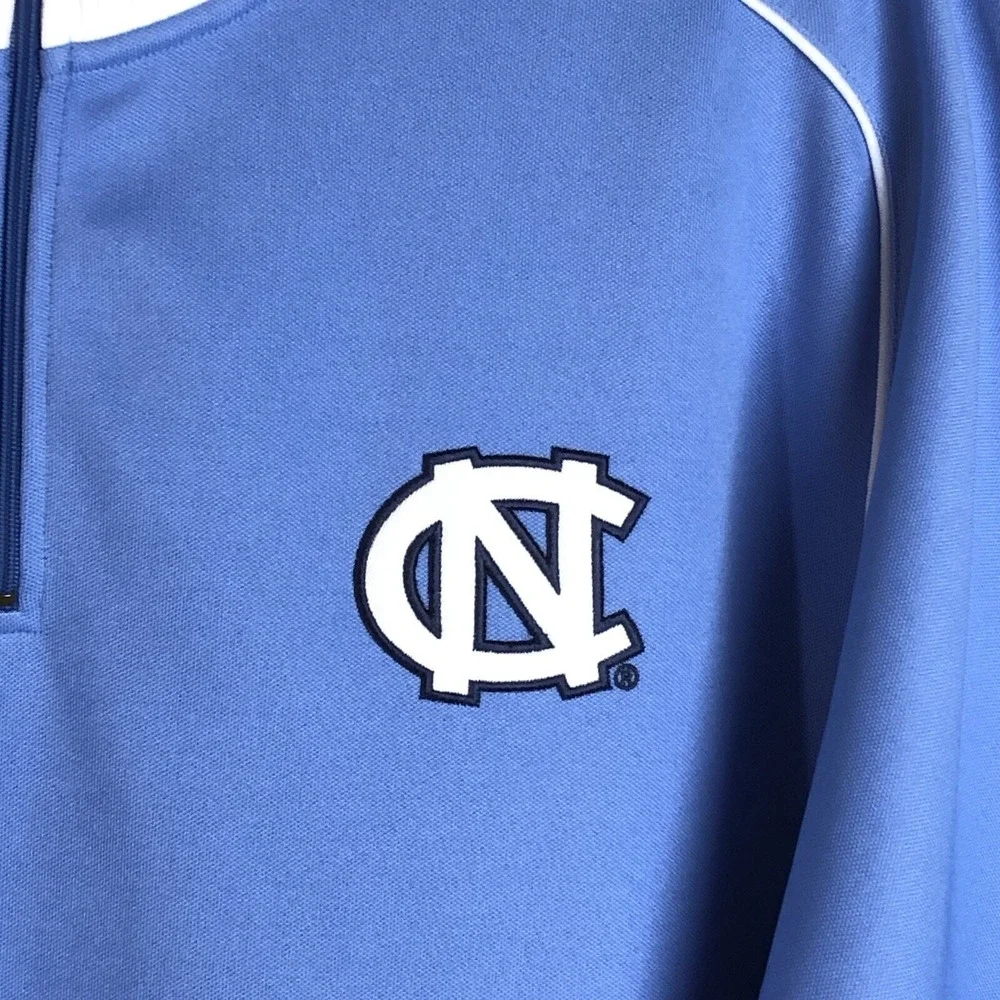 Vintage Jordan North Carolina Jumpman Basketball Baby Blue Pullover Mens Size L